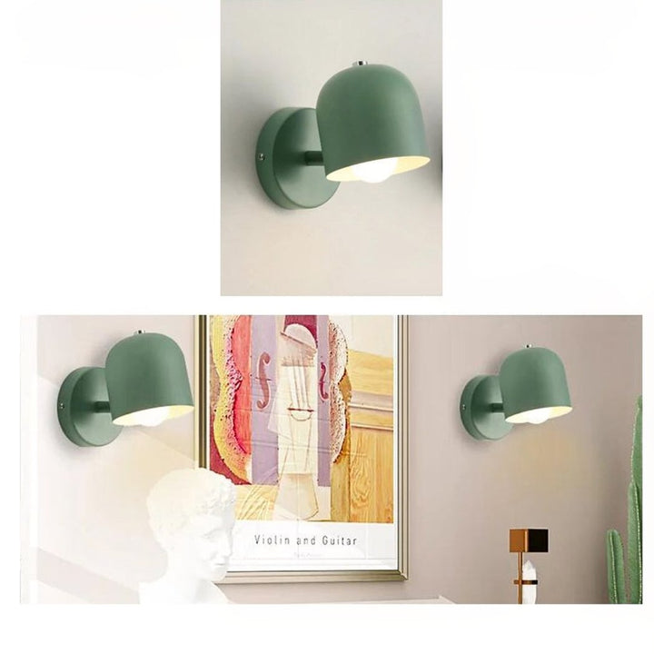 Skandinavisk Vägglampa NordicGlow – Färgad Accent med Atmosfärisk Belysning