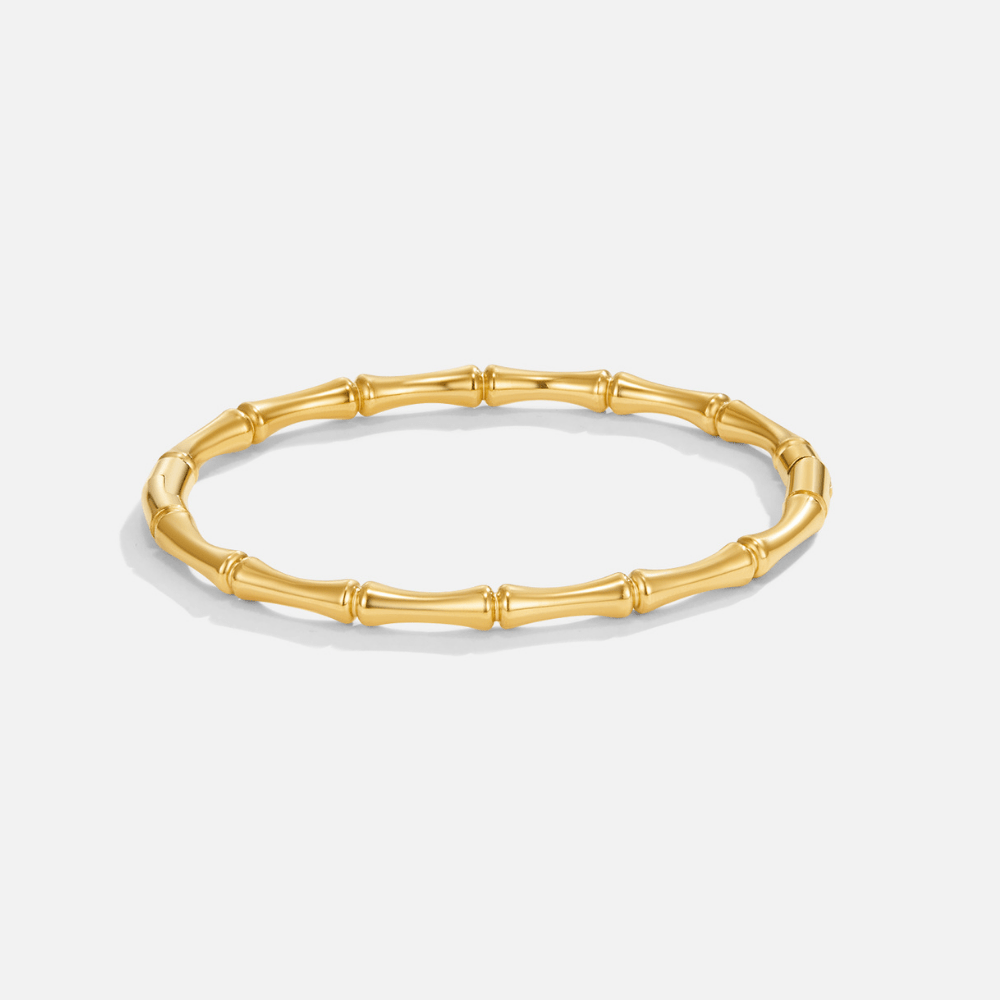 Ara Bambuarmband i guld
