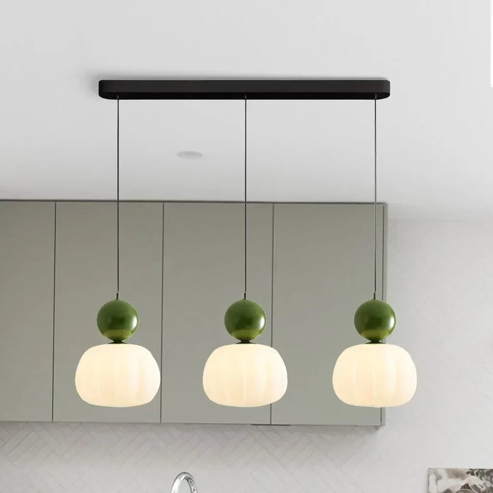 CrèmeLuma taklampa - Art déco-design