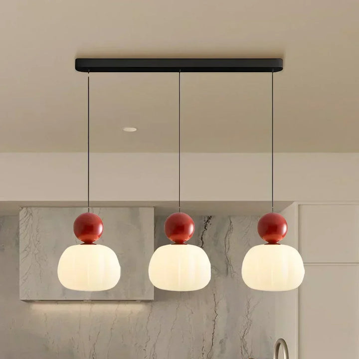 CrèmeLuma taklampa - Art déco-design