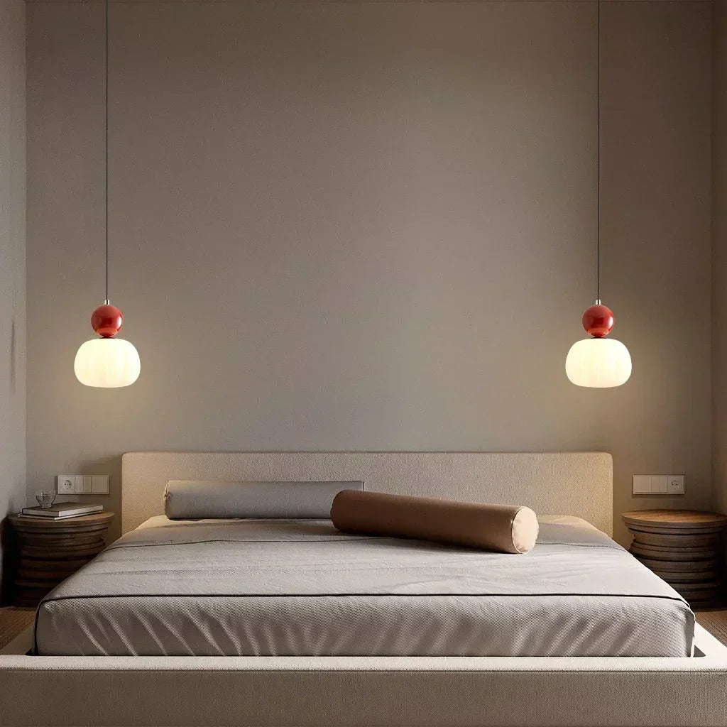 CrèmeLuma taklampa - Art déco-design