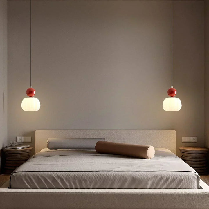 CrèmeLuma taklampa - Art déco-design