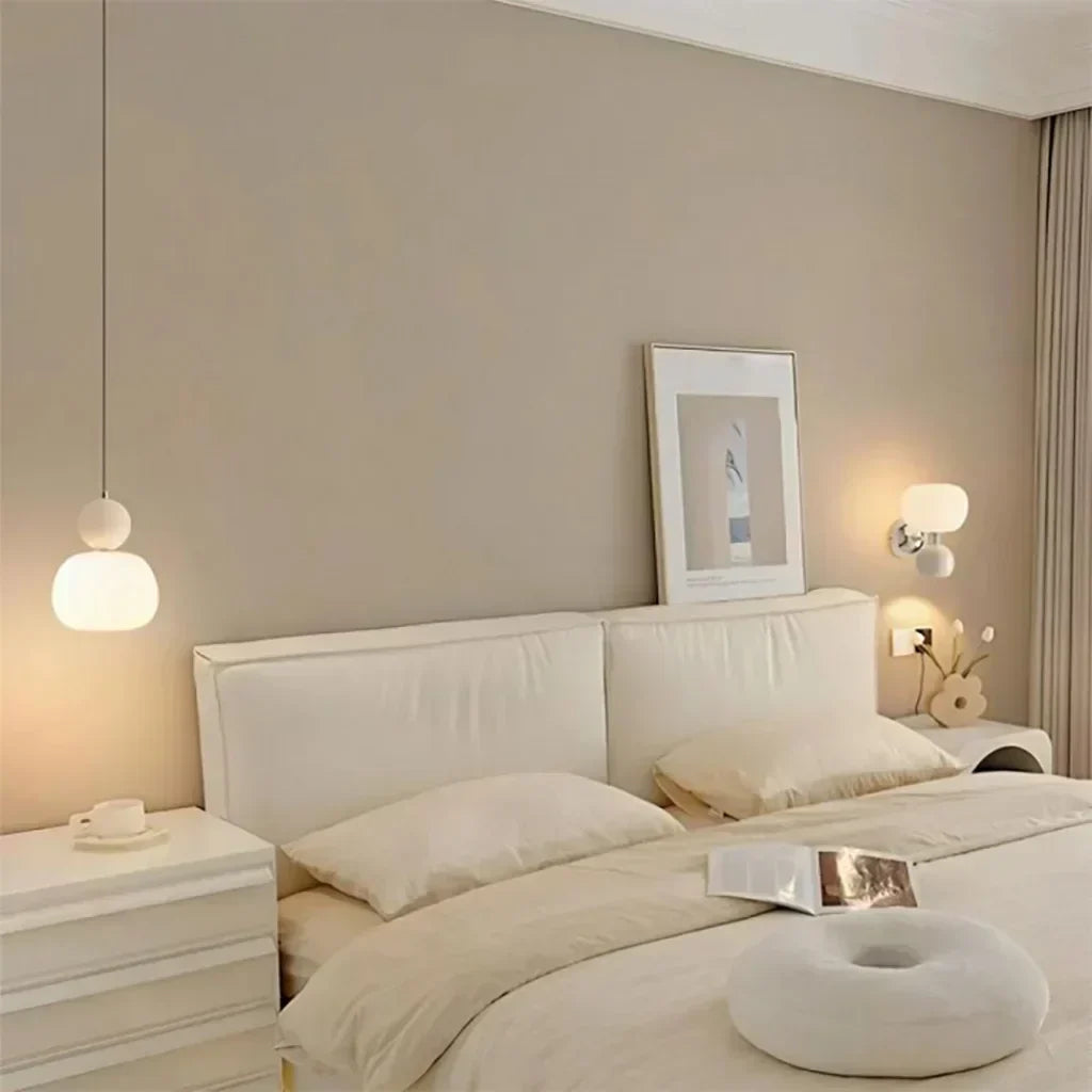 CrèmeLuma taklampa - Art déco-design