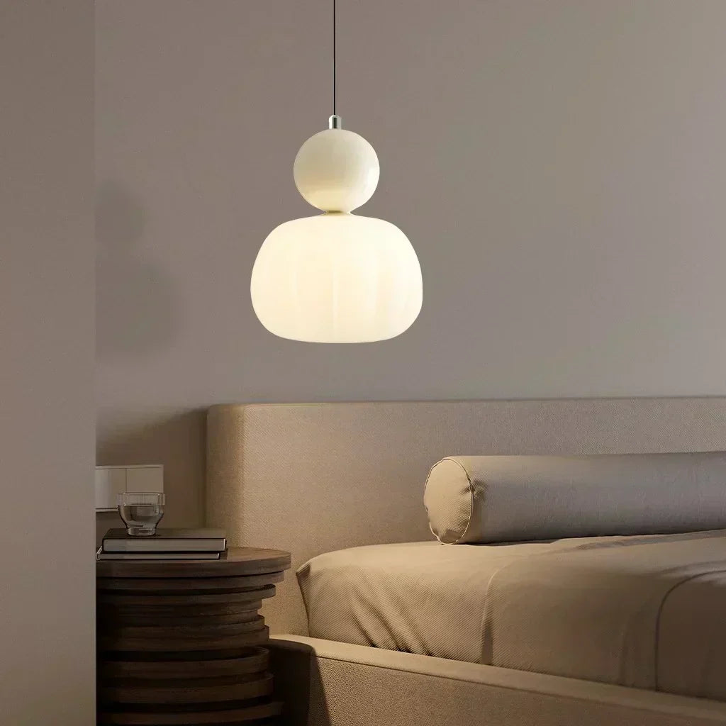 CrèmeLuma taklampa - Art déco-design