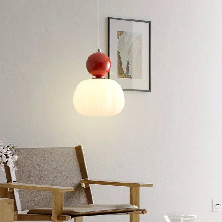 CrèmeLuma taklampa - Art déco-design