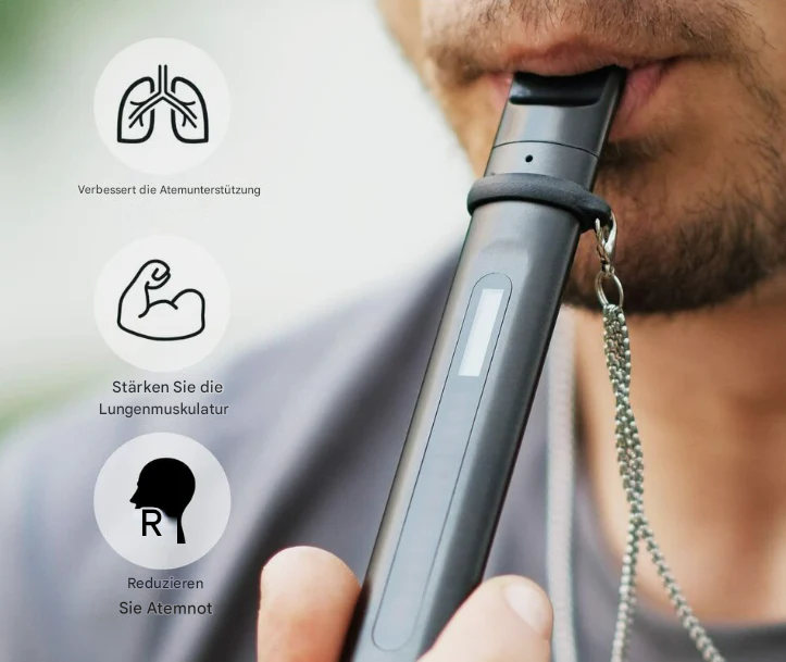 BreathBoost – smart andningstränare för träning av andningsmusklerna