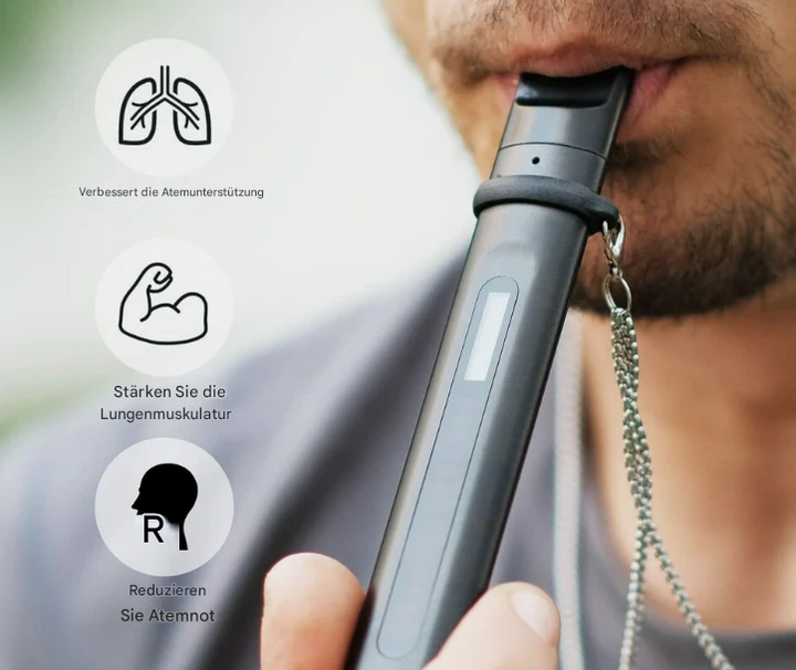 BreathBoost – smart andningstränare för träning av andningsmusklerna