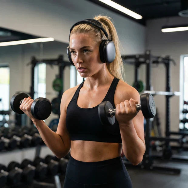 Over-ear-hörlurar med brusreducering och Bluetooth (ANC)