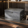 Förvaringsbox med lock i tyg | Hopfällbar och kompakt | Faltiva