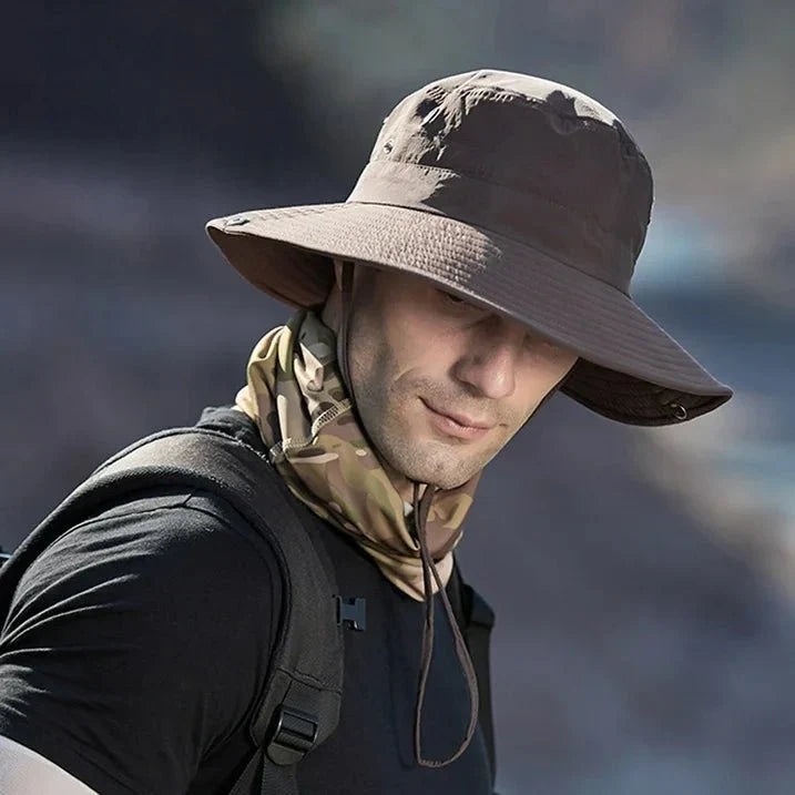 SUNSAFE-hatt – Andningsbar solhatt med UV-skydd för utomhusäventyr