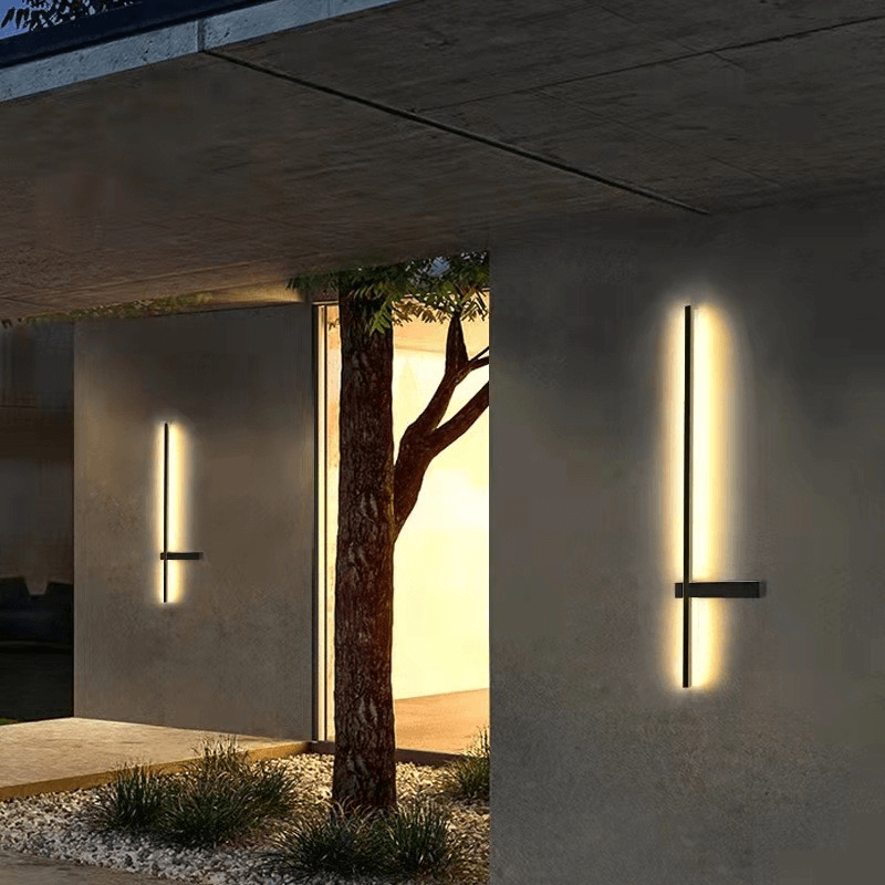 Modern LED-utomhusvägglampa