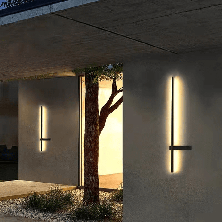 Modern LED-utomhusvägglampa