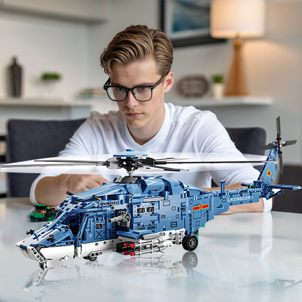 Detaljerat helikopterbyggset – Tekniskt och realistiskt
