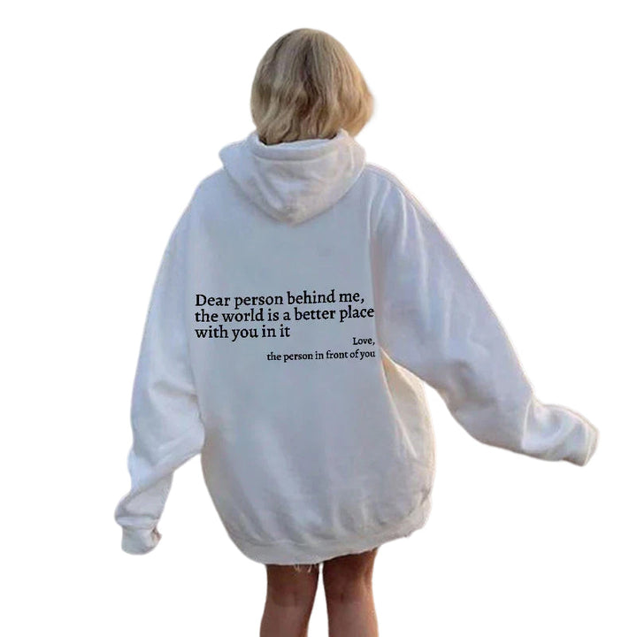 Stilfull hjärtevärmande hoodie för dam - Aurora