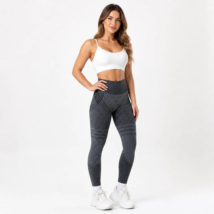 Curvay 3D Sculpt-leggings - cellulitslätande kompression