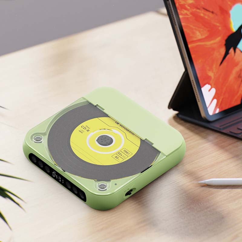 Bärbar CD-spelare - Bluetooth | Hi-Fi-ljud | Flera färger