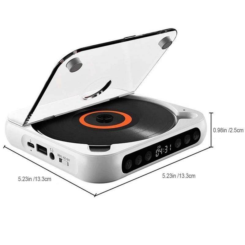 Bärbar CD-spelare - Bluetooth | Hi-Fi-ljud | Flera färger