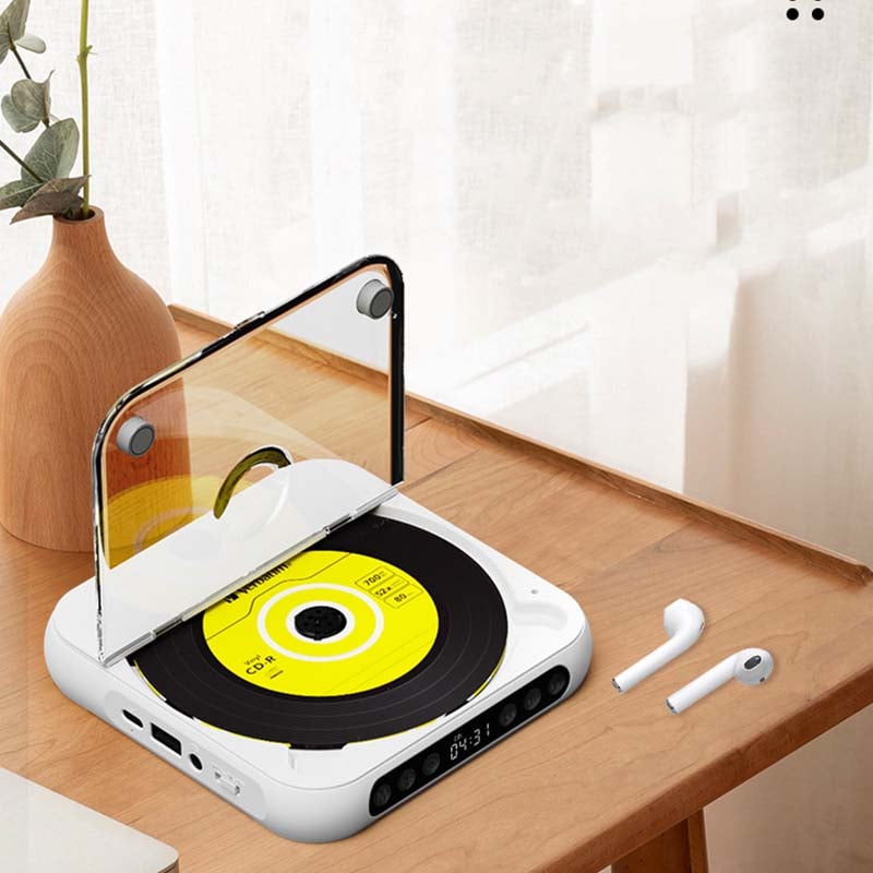 Bärbar CD-spelare - Bluetooth | Hi-Fi-ljud | Flera färger