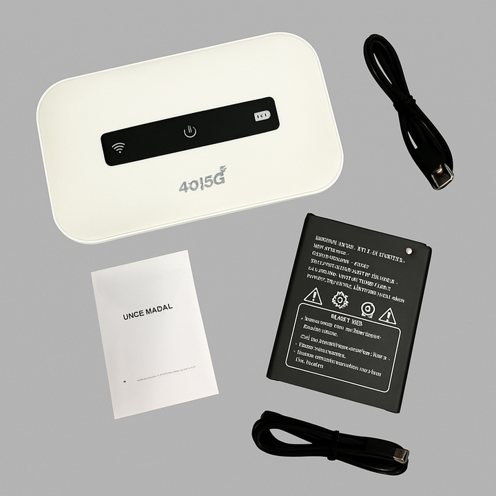 Bärbar Wi-Fi-router – Internetåtkomst när du är på språng
