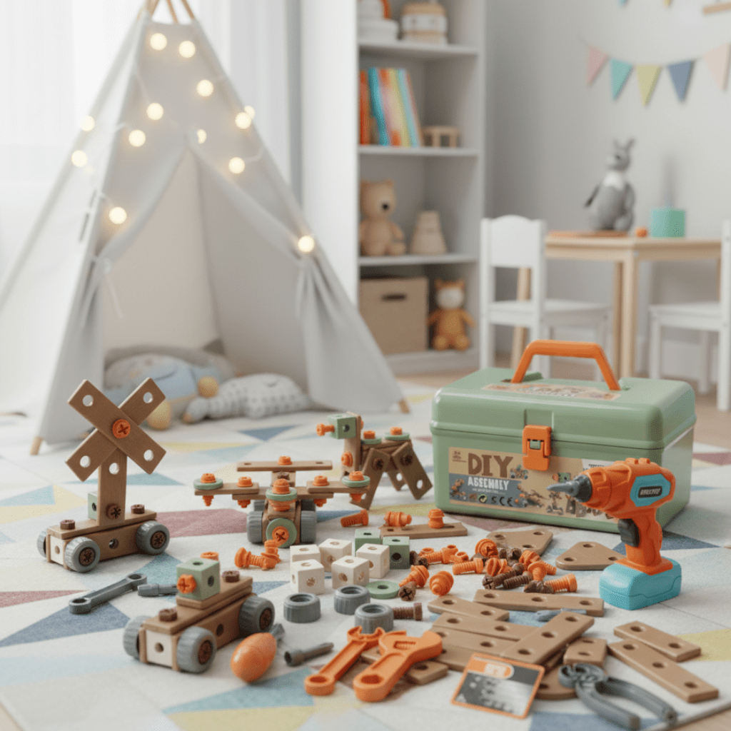 BUILDMASTER – verktygsset för kreativa barn från 3 år