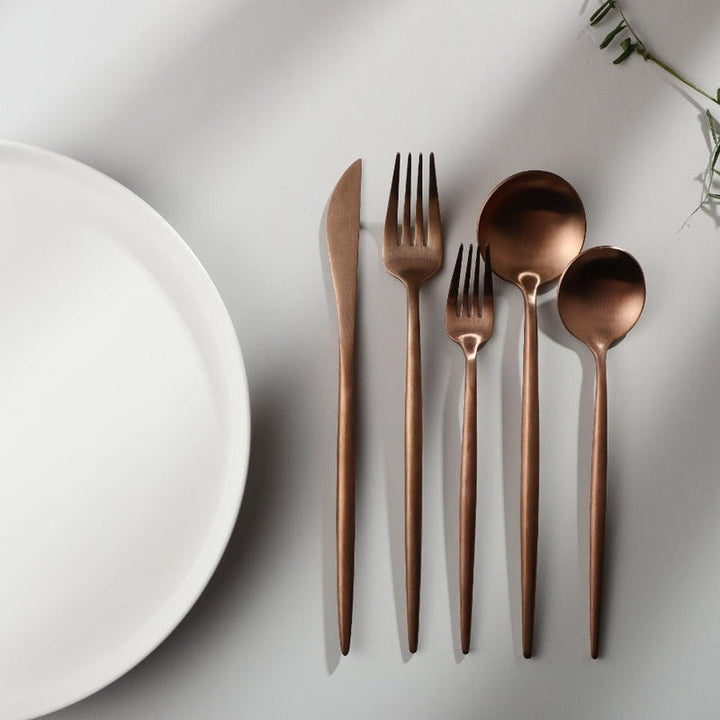 Minimalistisk bestick för moderna bord - PureSet