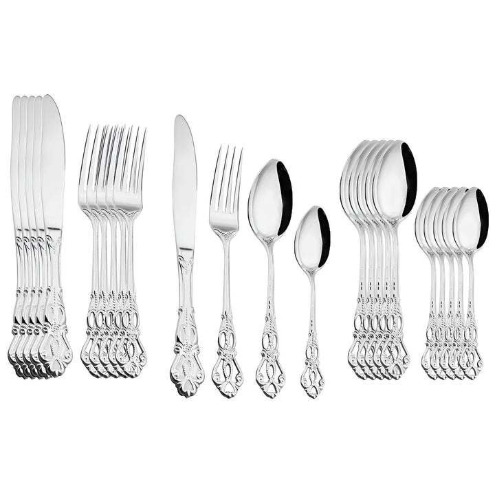 Lyxig bestickuppsättning med 24 delar – RoyalCutlery