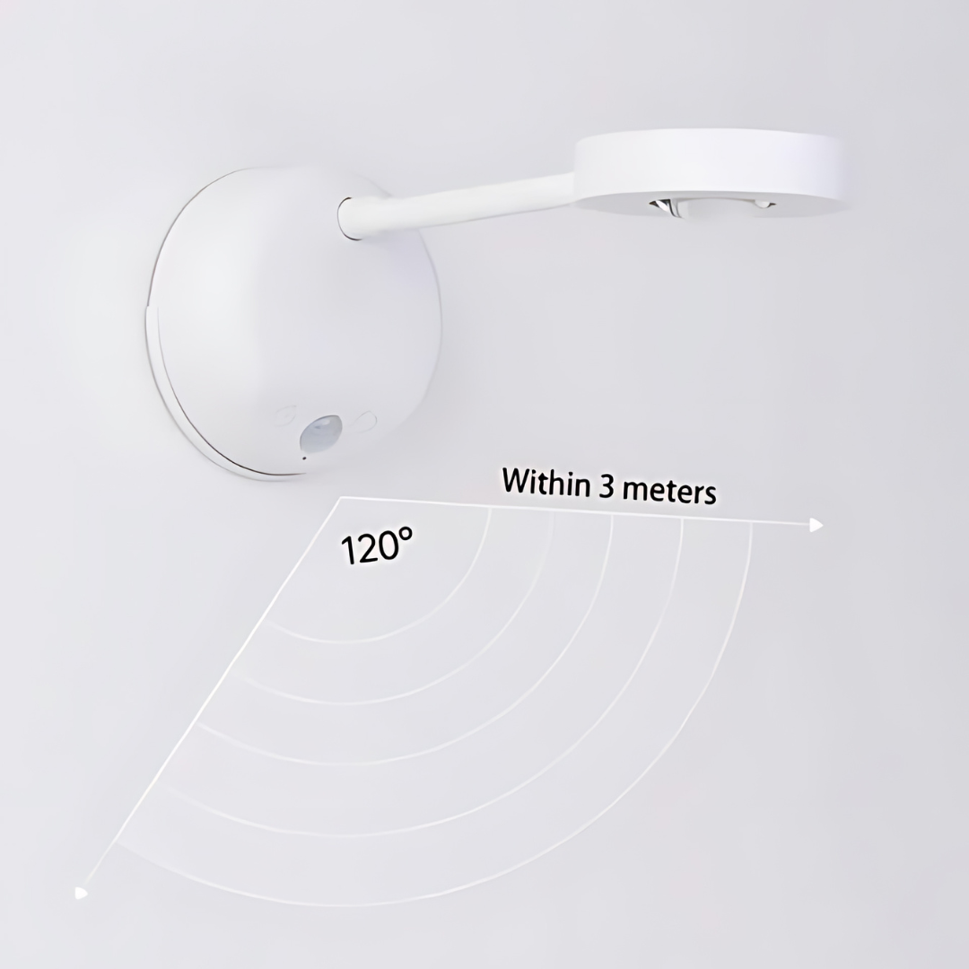 Trådlös LED-strålkastare med rörelsesensor - Spark360