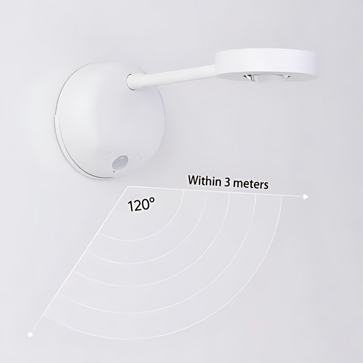 Trådlös LED-strålkastare med rörelsesensor - Spark360