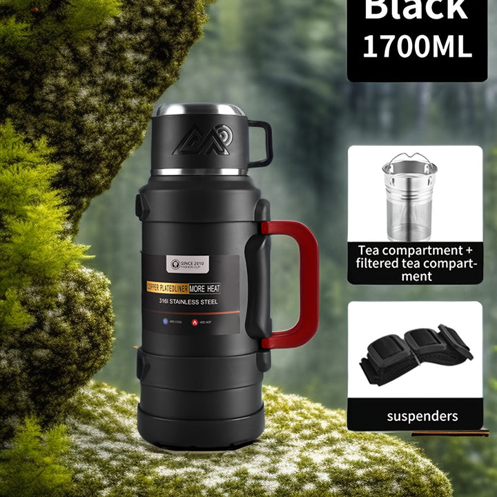 Robust isolerad termosflaska – Hållbar och bekväm