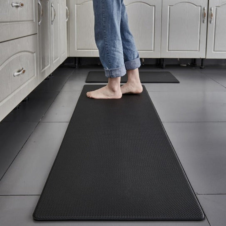 Ergonomisk köksmatta med halkskydd