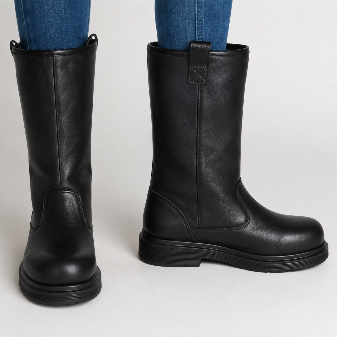 Boots herr i läder – fodrade, vattenavvisande, casual för höst och vinter