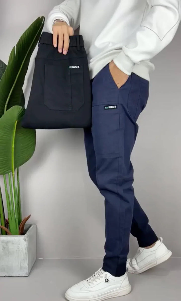 Cargo byxor med resår