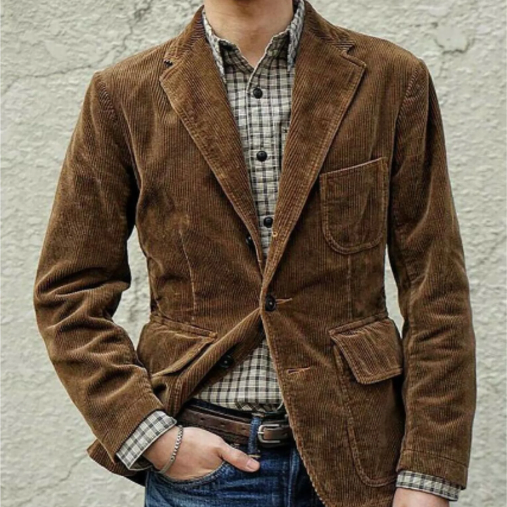 Herrkavaj i vintage-modell