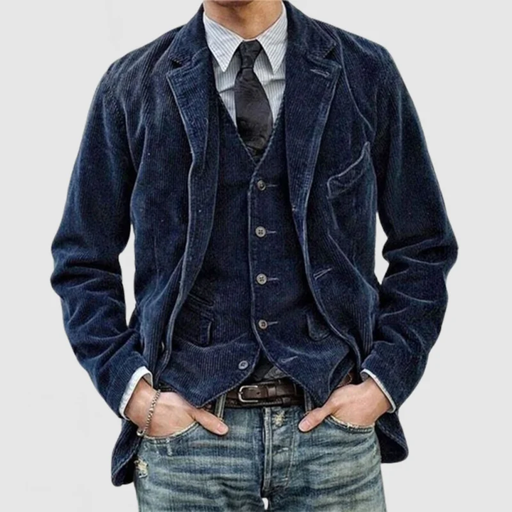 Herrkavaj i vintage-modell