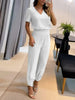 Elegant tvådelat set för kvinnor med modern stil
