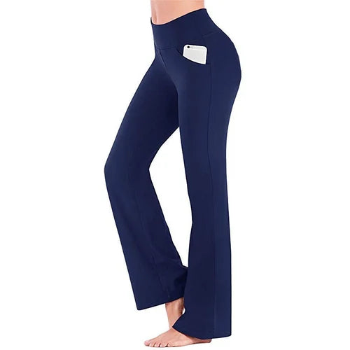 Yogabyxor med hög midja för dam – Selina