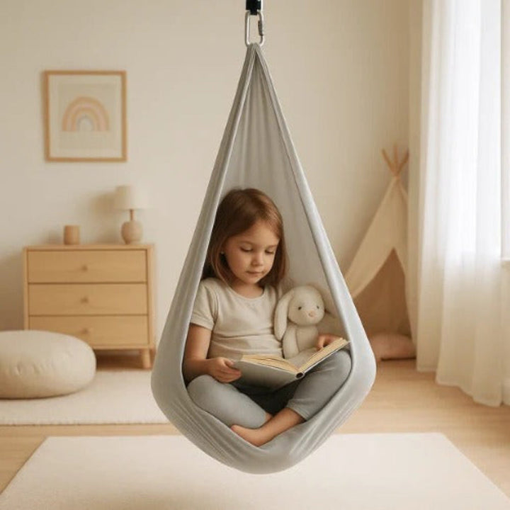 CalmSwing | Sensorisk terapi vid autism - Hängmatta för inom- och utomhusbruk