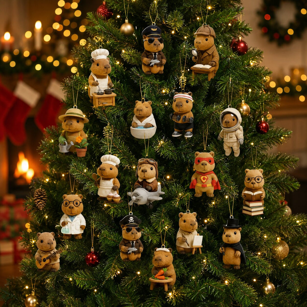 Capybara-adventskalender 2026 med 24 överraskningsfigurer