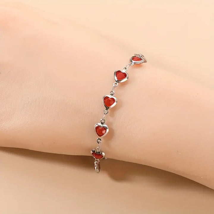 Elegant armband i vitguld med förfinade detaljer
