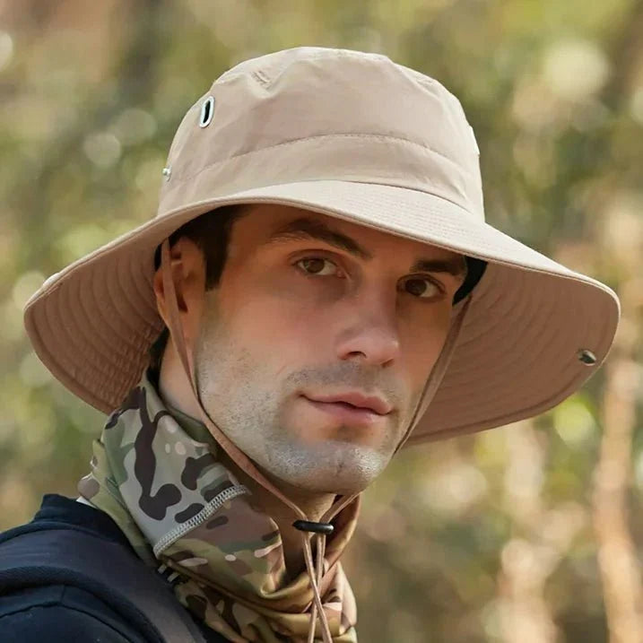 SUNSAFE-hatt – Andningsbar solhatt med UV-skydd för utomhusäventyr