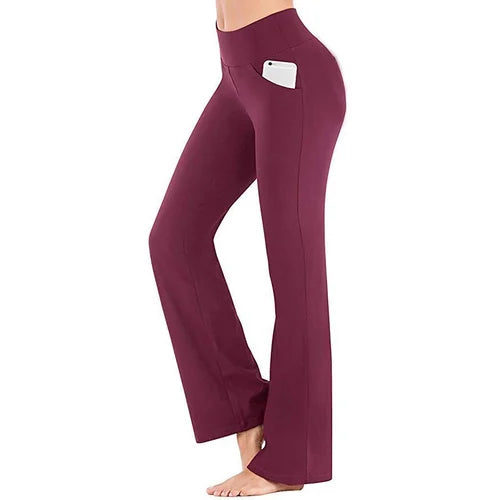 Yogabyxor med hög midja för dam – Selina