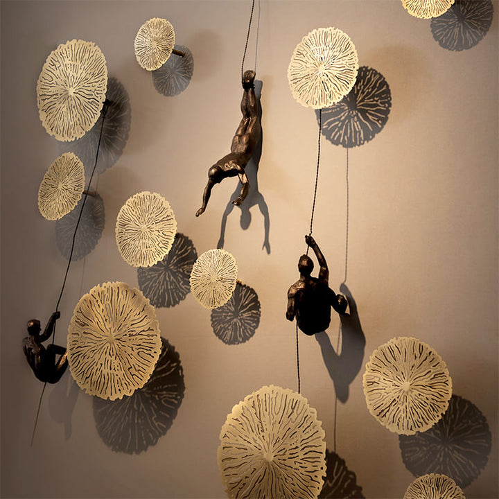 Väggskulptur Climber – PeakFigures
