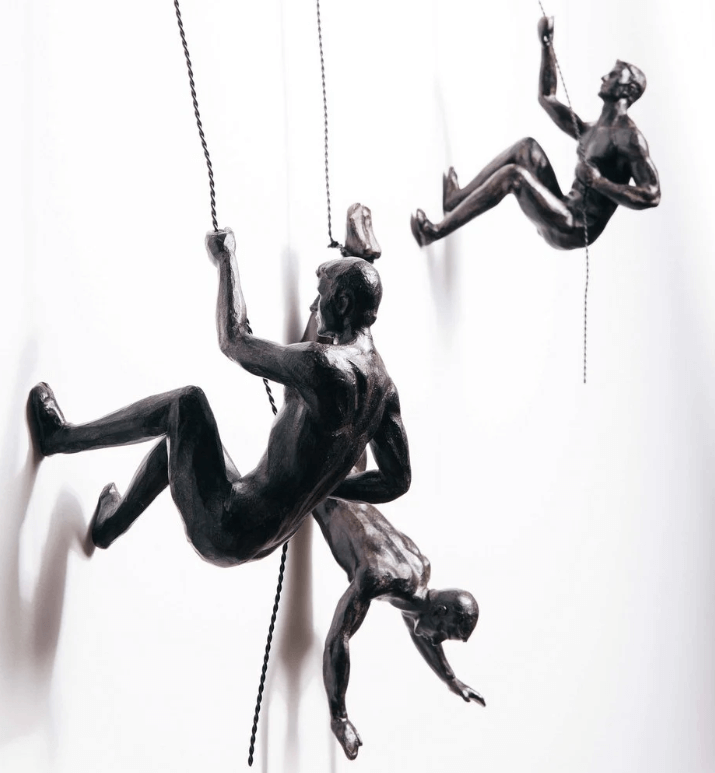 Väggskulptur Climber – PeakFigures