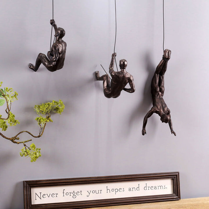 Väggskulptur Climber – PeakFigures
