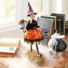 Halloween häxa resin figur dekoration