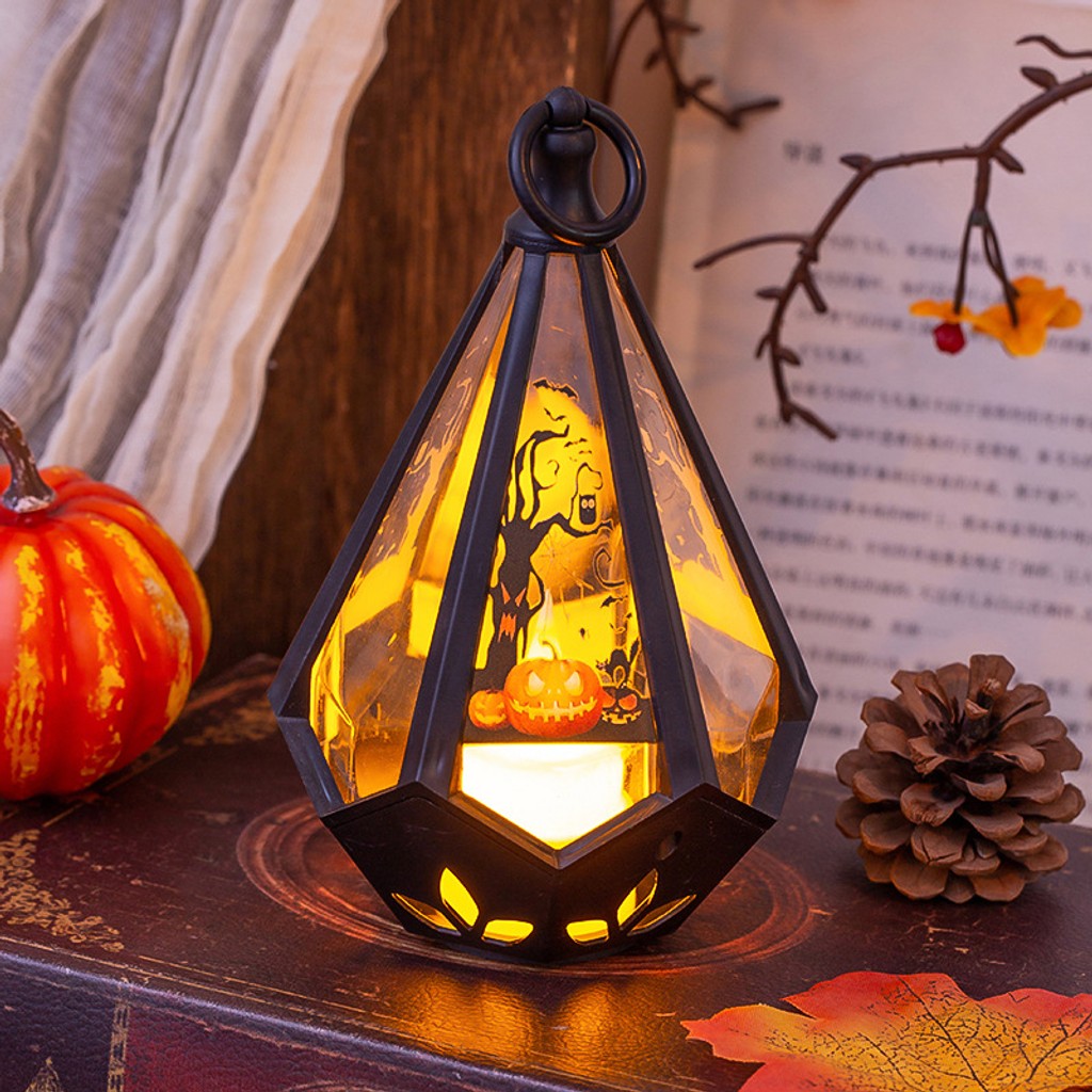 Halloweendekorationer Barnväska Pumpalykta Festattmosfär Rekvisita Skrivbordsornament Presenter Nattlampor — bild 2