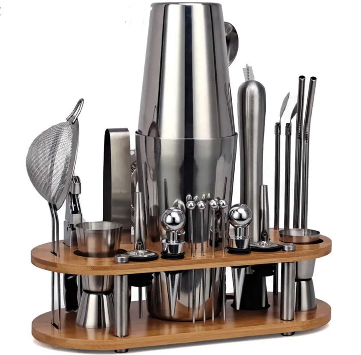 Professionell bartenderset med 23 delar – ShakerPro