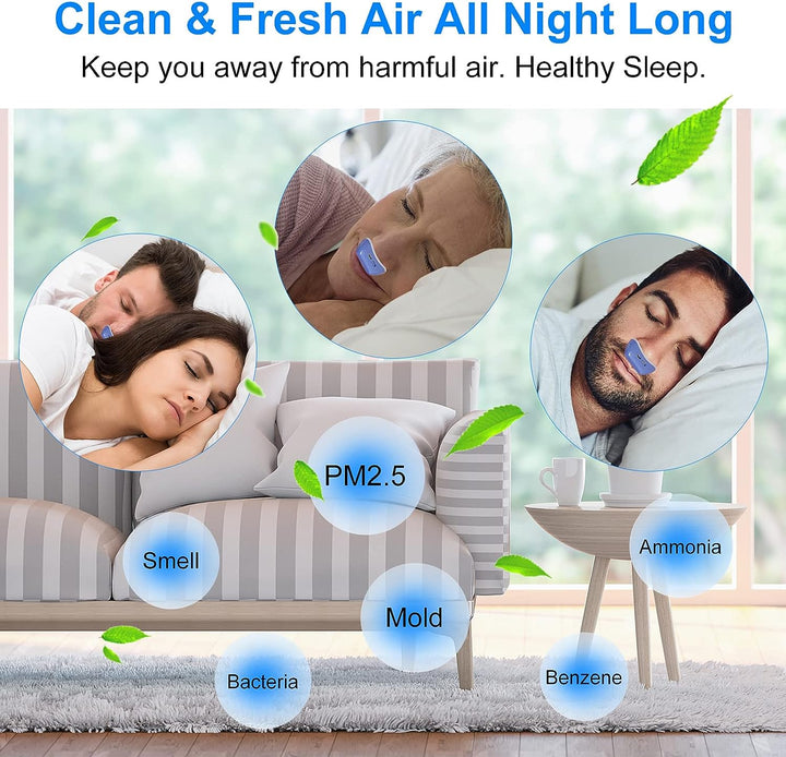 Micro CPAP-enhet för sömnapné – anti-snarkning