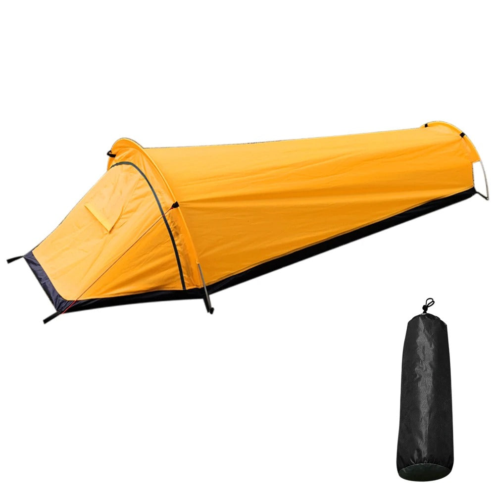 Kompakt vattentätt tält – Ultralight för 1 person, äventyr