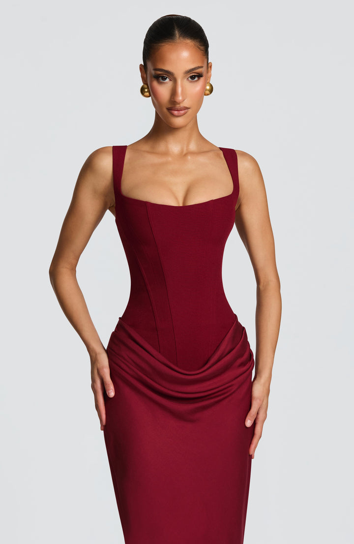 Indy bodycon-maxiklänning